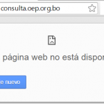 El TSE se aplazó en internet